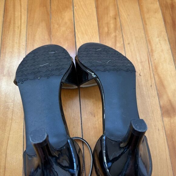 Hush Puppies Black Strappy Heels Elegant Design - Picture 12 of 12
